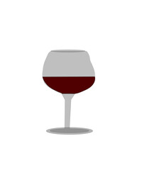 Kieliszek z winem