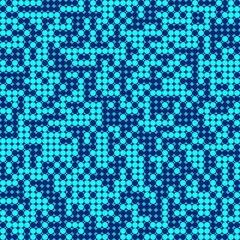 Abstract Geometric Pattern generative computational art illustration