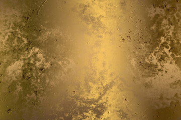 Golden Abstract  decorative paper texture  background  for  artwork  - Illustration