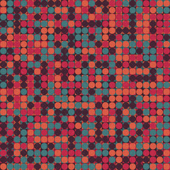 Abstract Geometric Pattern generative computational art illustration