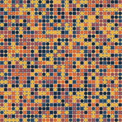 Abstract Geometric Pattern generative computational art illustration
