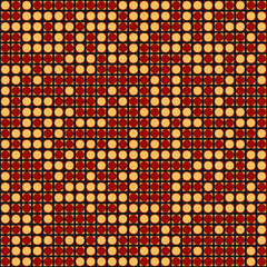 Obraz premium Abstract Geometric Pattern generative computational art illustration