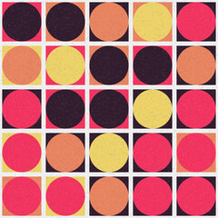 Abstract Geometric Pattern generative computational art illustration