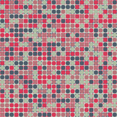 Abstract Geometric Pattern generative computational art illustration