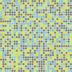 Abstract Geometric Pattern generative computational art illustration