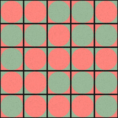 Abstract Geometric Pattern generative computational art illustration