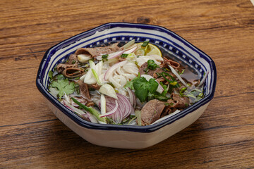 Vietnamese cuisine - Pho Bo soup