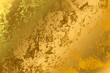 Golden Abstract  decorative paper texture  background  for  artwork  - Illustration