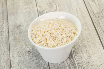 Arborio rice for Italian risotto