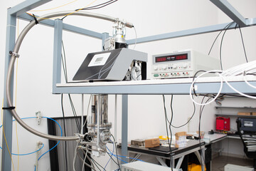 Single photon detector at scientific laboratory without people.