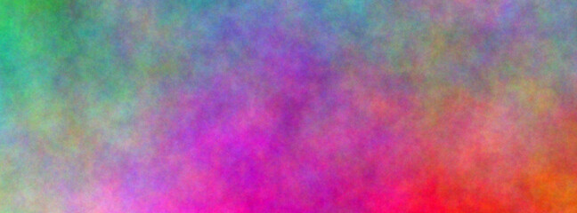 Colorful paint background. Banner abstract background. Blurry color spectrum, texture background. Rainbow colors. Vivid colors spectrum background.