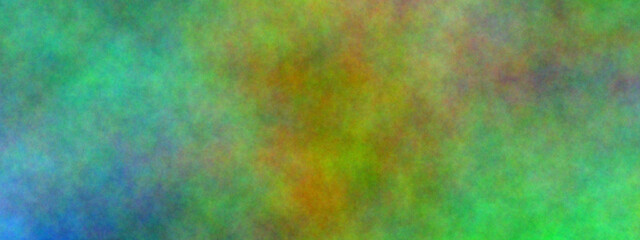 Abstract background green. Banner abstract background. Blurry color spectrum, texture background. Rainbow colors. Vivid colors spectrum background.