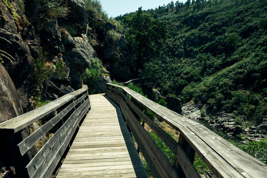 Paiva walkways along the River Paiva, Portugal.