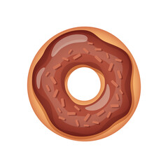 Donut Cartoon Icon