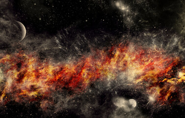 The explosion of space