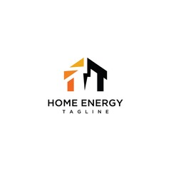 
Home energy vector logo tamplate
