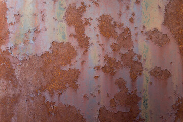 Grunge rusted metal texture, rust and oxidized metal