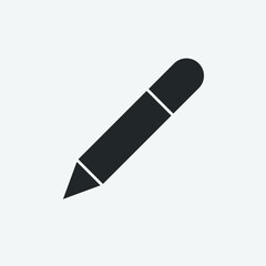 pen vector icon illustration sign 