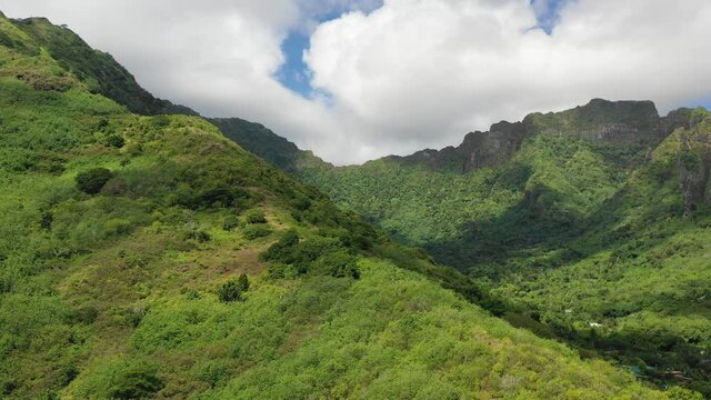 Moorea Island in French Polynesia