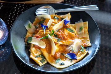 Famous Italian food Lasagne