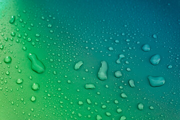 Gradient wallpaper with macro water drops. Zen background for phone wallpaper and relaxation.