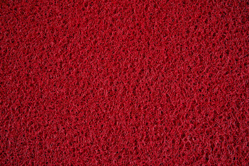 red fiber texture background Top view