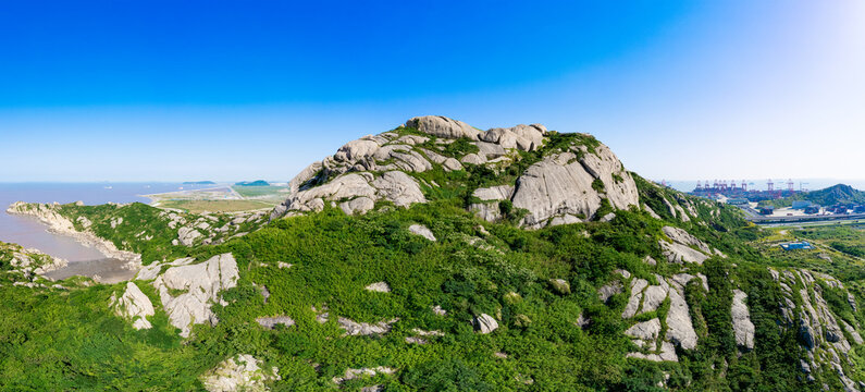 Yangshan Shilong scenic spot, Zhoushan City, Zhejiang Province, China