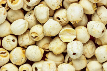 Biji teratai or Lotus seed or water-lily seeds raw lotus seeds .The asian popular seed for food, desserts and herbal medicine.