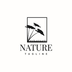 Nature plants logo deign