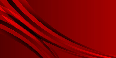 red background