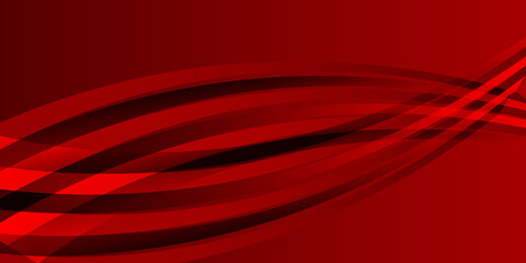 red background