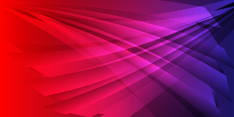 Obraz premium Abstract red and blue background