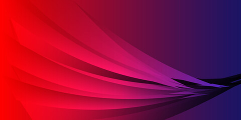 Abstract red and blue background
