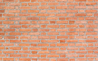 Naklejka premium red brick wall texture background.