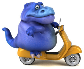 Fun Trex - 3D Illustration