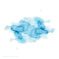 워터컬러 추상적인 배경