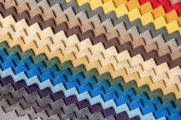 Fototapeta premium fabric color samples texture background