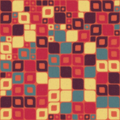 Abstract Geometric Pattern generative computational art illustration
