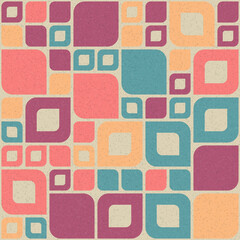 Abstract Geometric Pattern generative computational art illustration