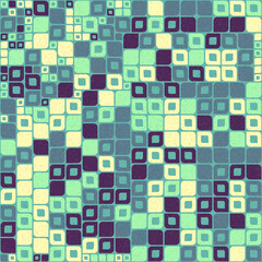 Abstract Geometric Pattern generative computational art illustration