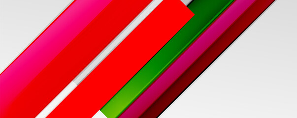 Color abstract lines trendy geometric background for business or technology presentation, internet poster or web brochure cover, wallpaper