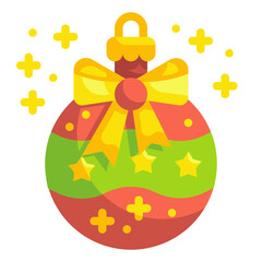 bauble flat icon