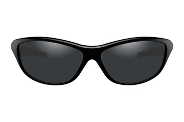Sunglasses. Vector image on a white background.
