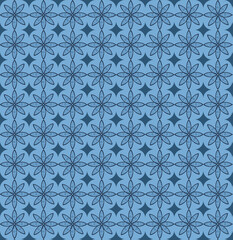 Fototapeta premium Japanese traditional seamless Pattern. Light Blue Flower.Design for fabric,print,product,tiles,packaging,wallpaper,clothing,wrapping,web page,,surface.Vector illustration