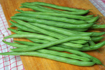 Green beans, one of favorite meals for vegetarian