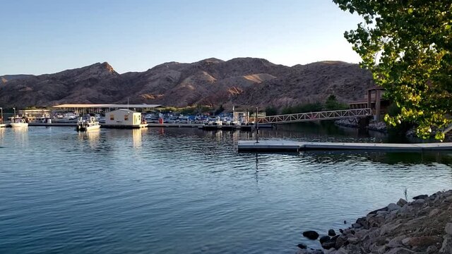 Willow beach marina at Lake Mead