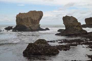 sea, coast, beach, landscape, water, ocean, coastline, nature, blue, travel, island, sky, summer, mediterranean, rock, bay, cliff, rocks, view, sand, shore, greece, europe, beautiful, tourism
