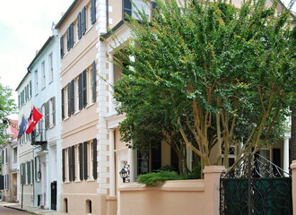 Historische Fassade in der Altstadt von Charleston, South Carolina © Ulf