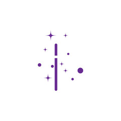 Wand Magic stick icon vector template