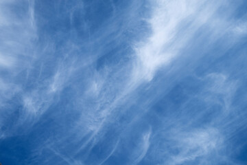 Blue Sky with Cloud